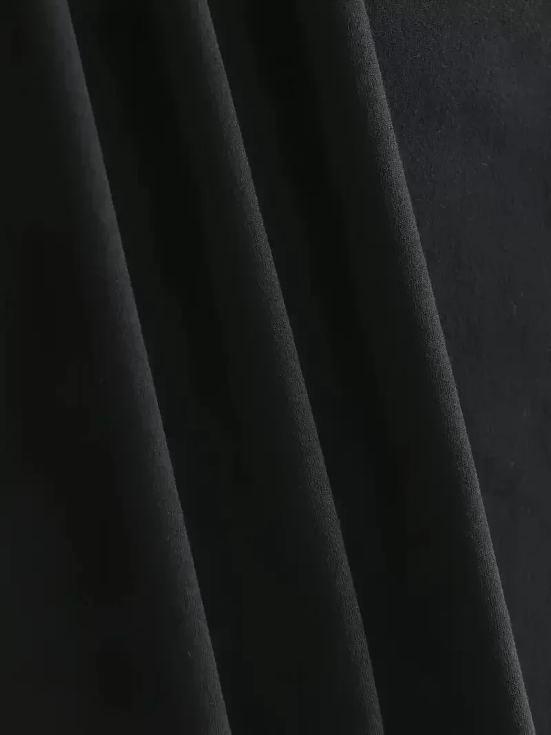 20/1 Penye Compack New York Baskılı Oversize Kısa Kol Bisiklet Yaka T-shirt - Siyah Görseli