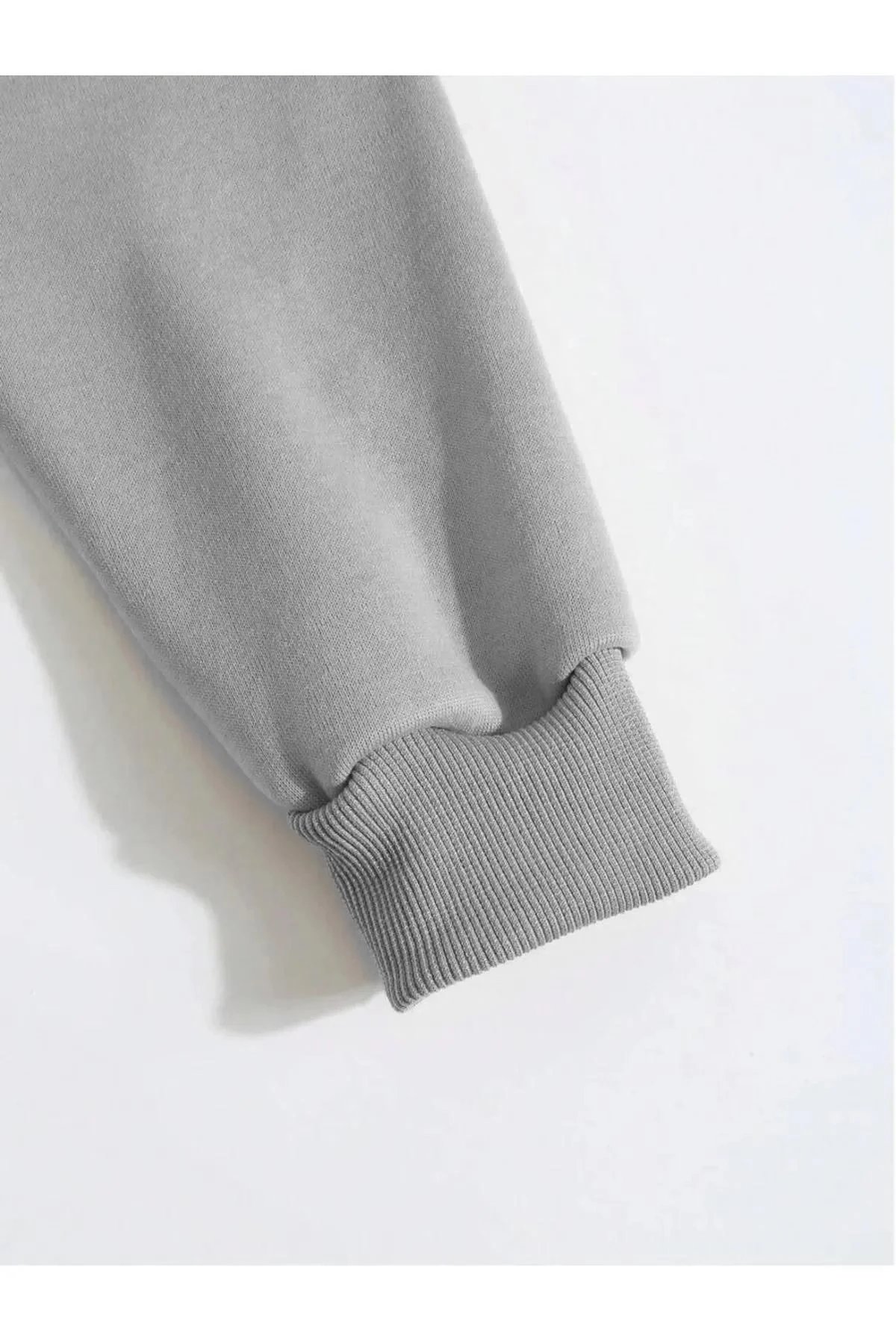 Mêr Gewr 3 Têl Pembo Kapûşonî Kangurû Cêbî Sweatshirt 4