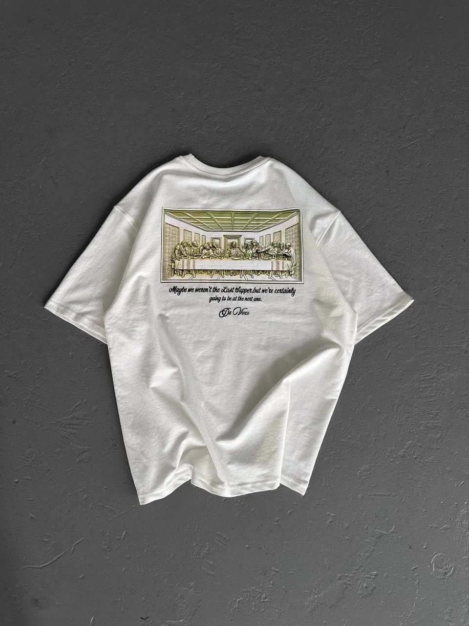 Muški Bijeli Regular Bicikli Kragna Print Majica 5