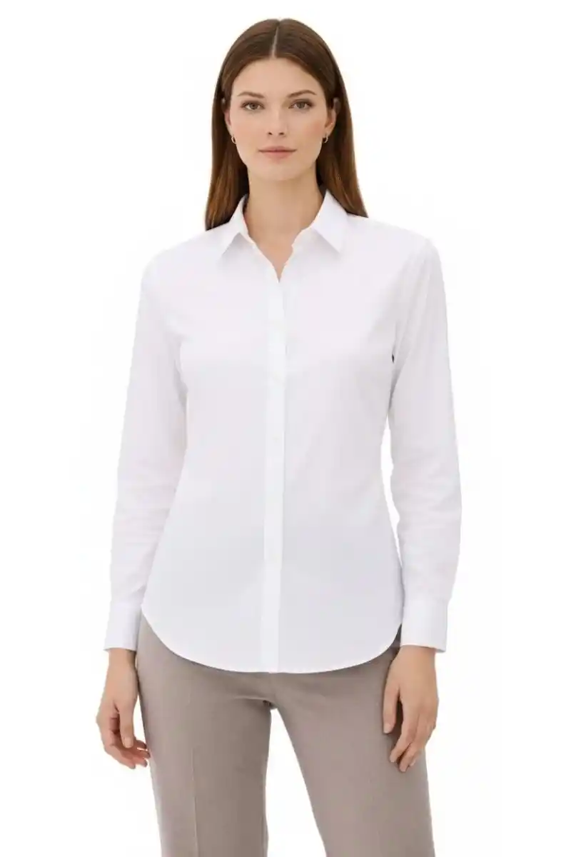 Tesettür Beyaz Gömlekli Pliseli Etek İkili Takım Gündelik ve Ofis Şıklığı - Siyah