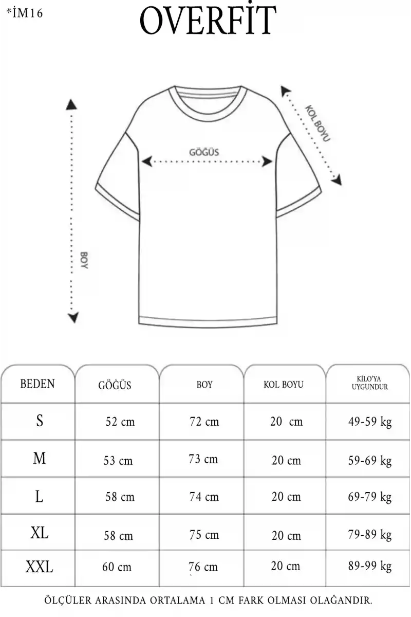 ERKEK Düz Biskilet Yaka Oversize T-shirt - Mavi