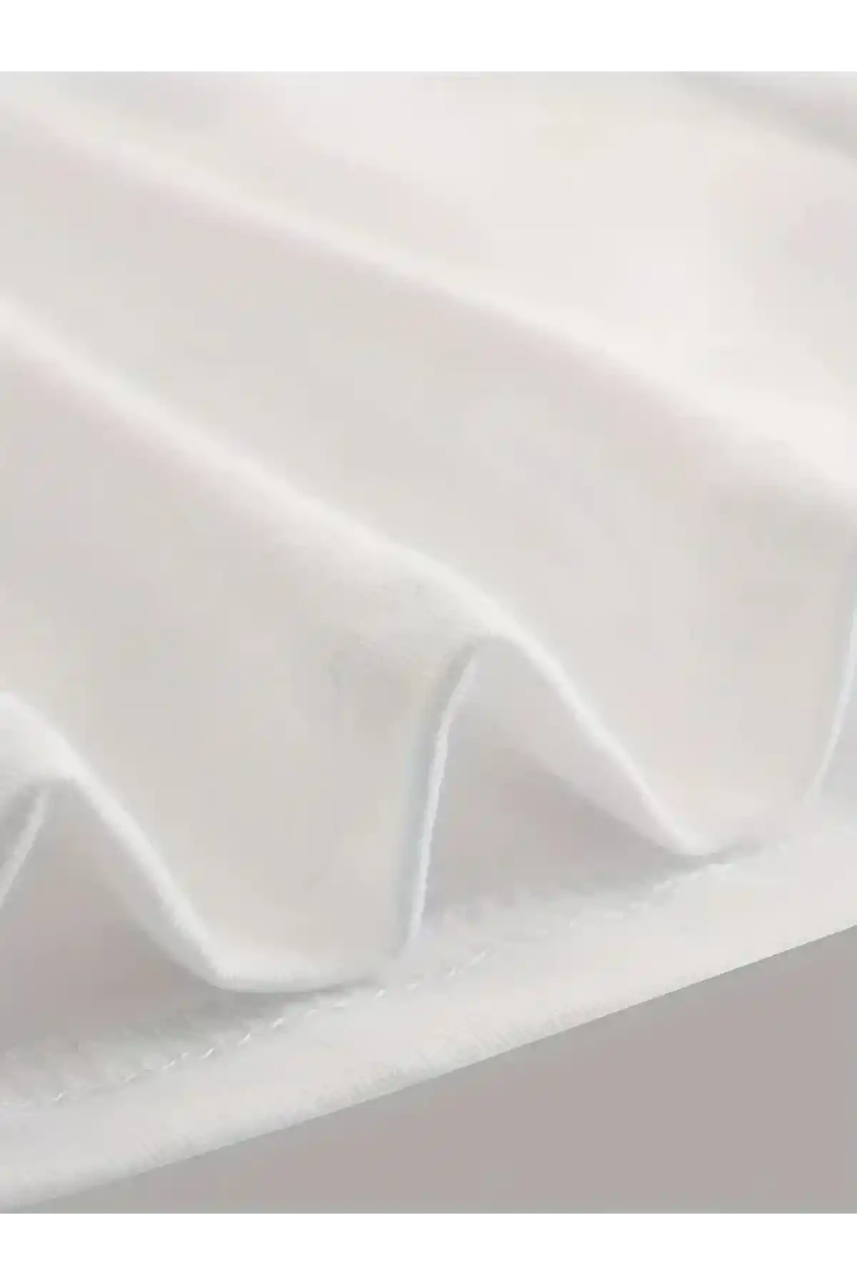 20/1 Penye Compack Ön Arka Ejder Baskılı Oversize Bisiklet Yaka T-shirt - Beyaz