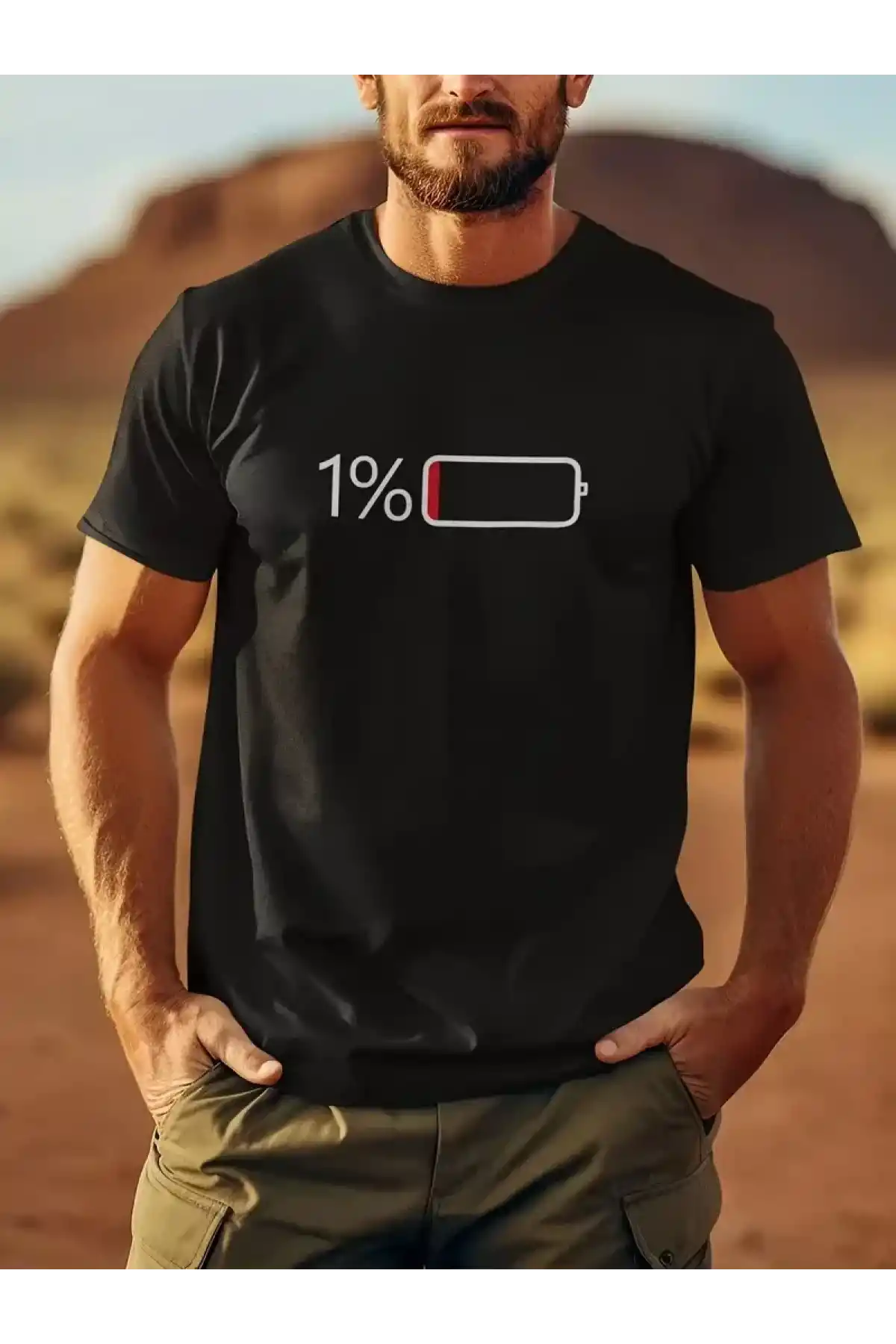 20/1 Penye Compack Sarj %1 Baskılı Oversize Bisiklet Yaka Kısa Kol Yazlık T-shirt - Siyah