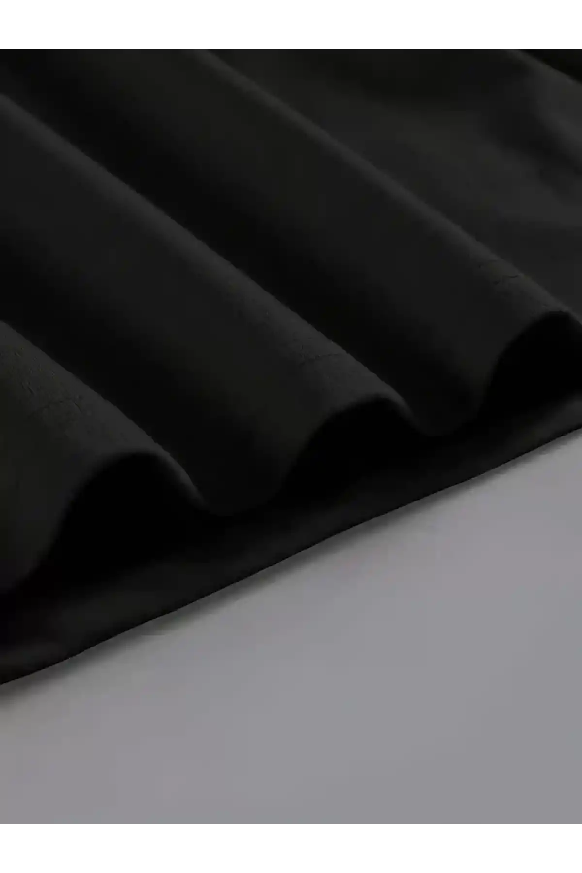 20/1 Penye Compack Baskılı Oversize Kahve Desenli Kadın Kısa Kol Yazlık T-shirt - Siyah