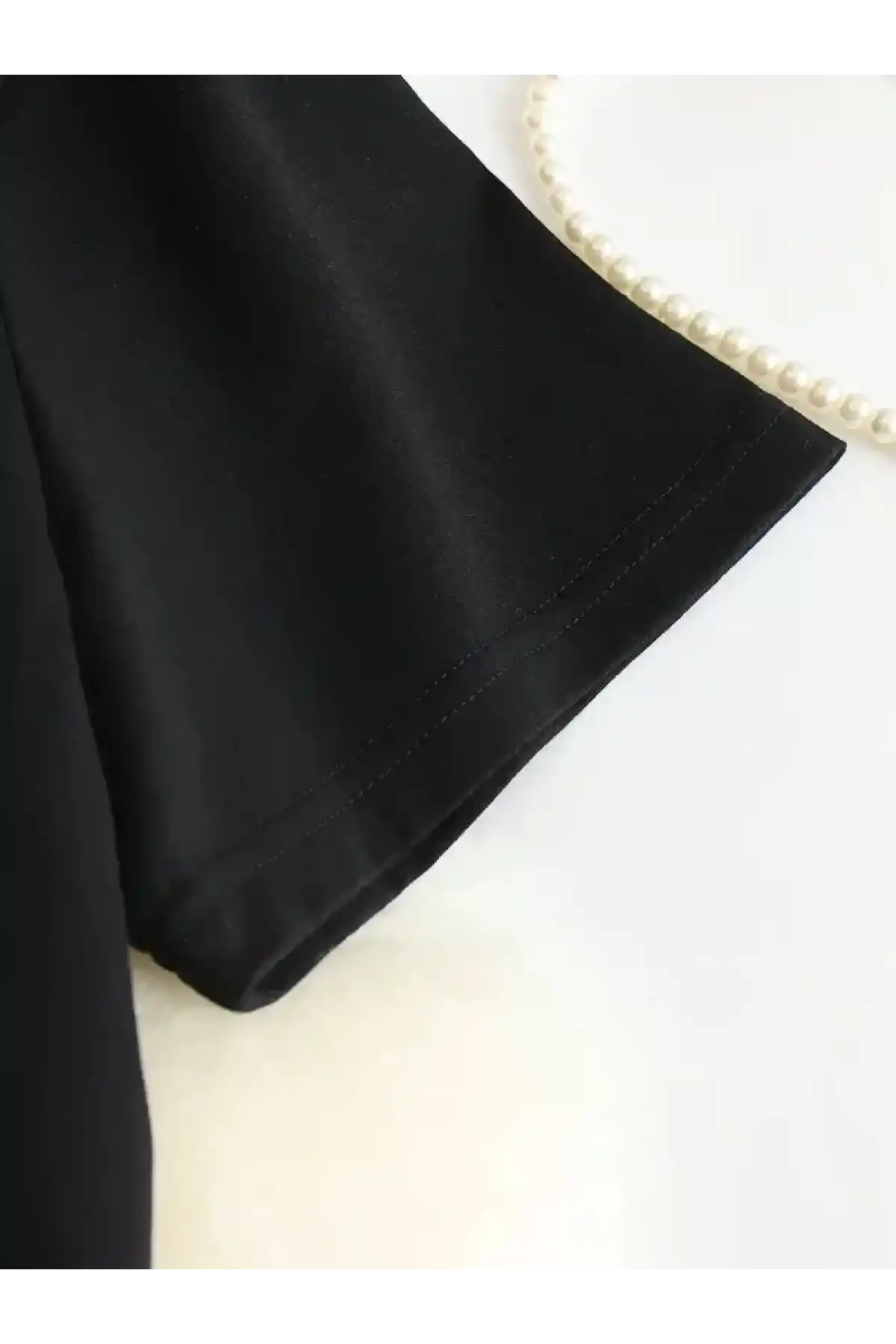 Hi, I dont care. Thanks. (Merhaba, önemli değil. Teşekkürler.) Baskılı Oversize Bisiklet Yaka T-shirt - Siyah