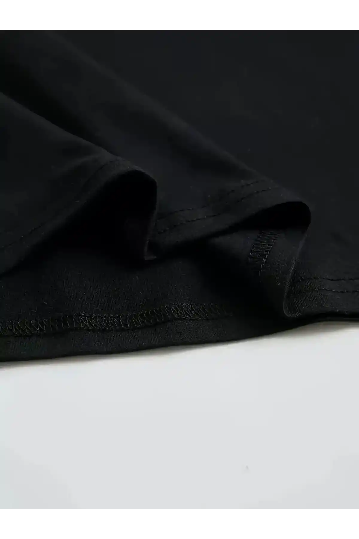 Büyük Boy Ayıcık Baskılı Bisiklet Yaka T-Shirt, İlkbahar & Yaz İçin Rahat Kısa Kollu T-Shirt, Kadın Giyim - Siyah