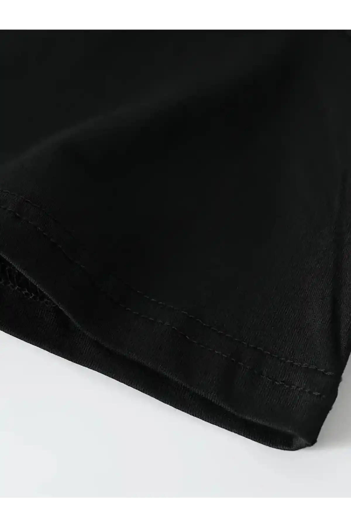 Büyük Beden Erkek Whatever Baskılı Tişört, Oversize Erkekler İçin Yaz Modası Kısa Kollu Tişörtler - Siyah