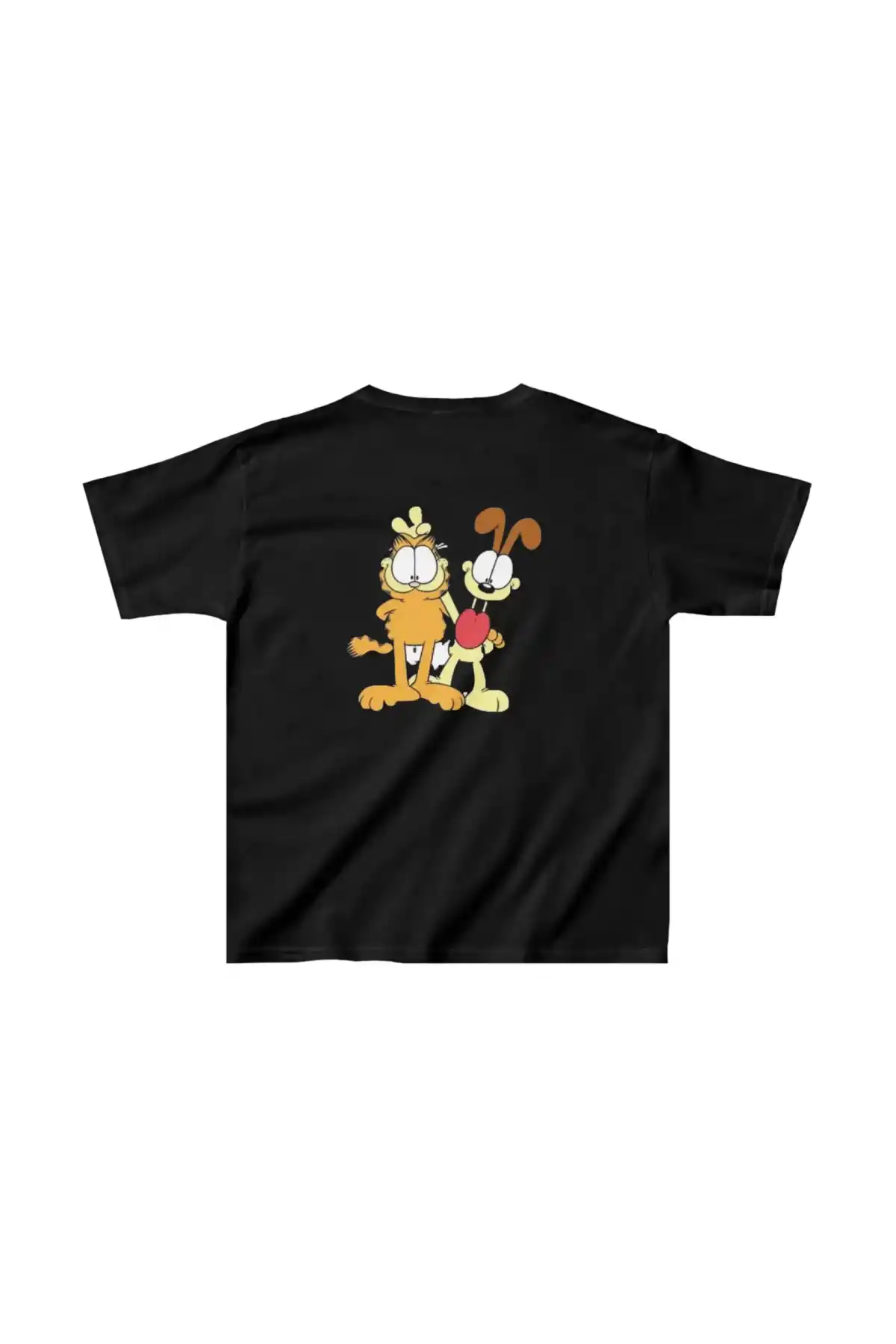 Çocuk Unisex Baskılı T-Shirt - Siyah