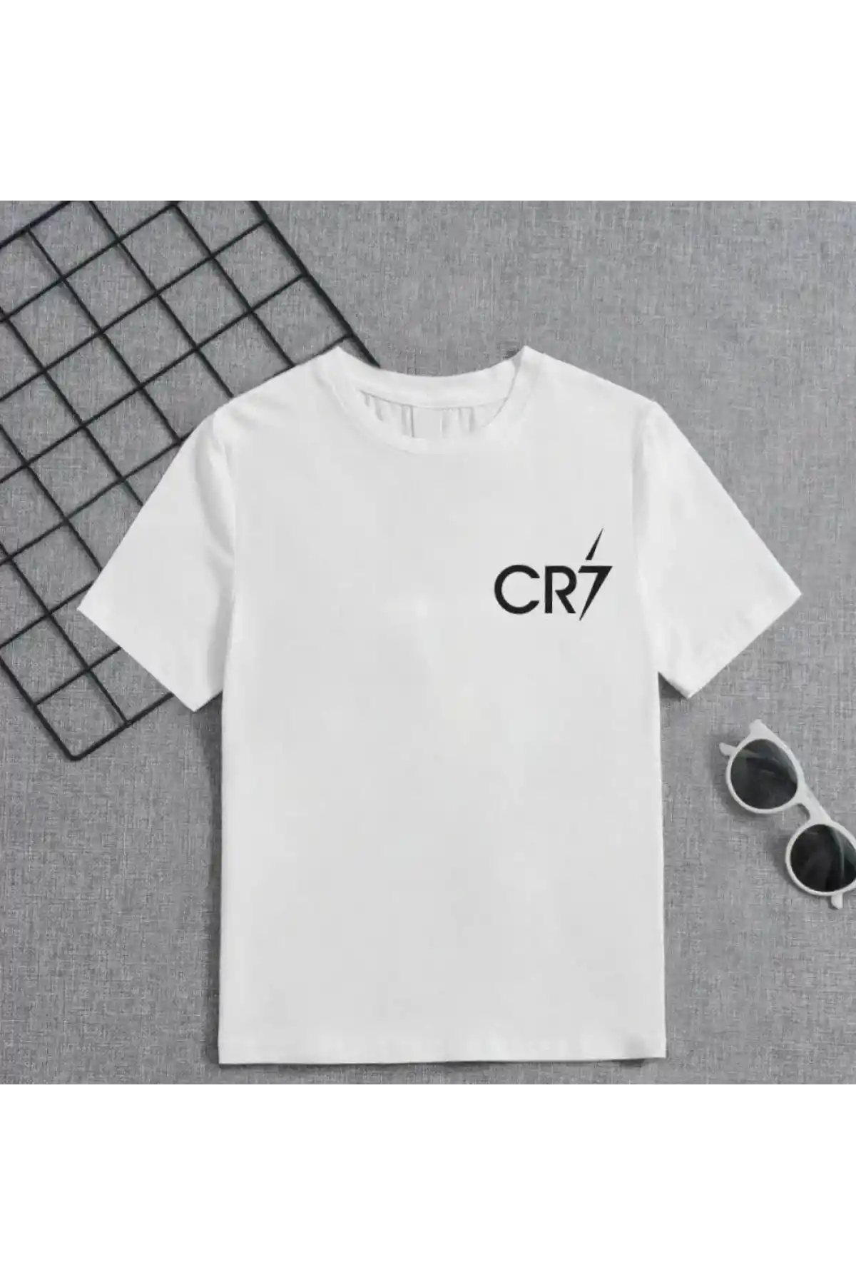 Erkek Çocuk Baskılı T-Shirt - Beyaz