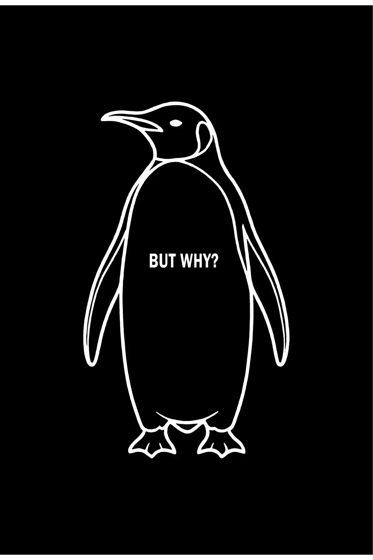 Kadın Nihilist Penguen Özel Tasarım Oversize Kapüşonlu Sweatshirt - Siyah