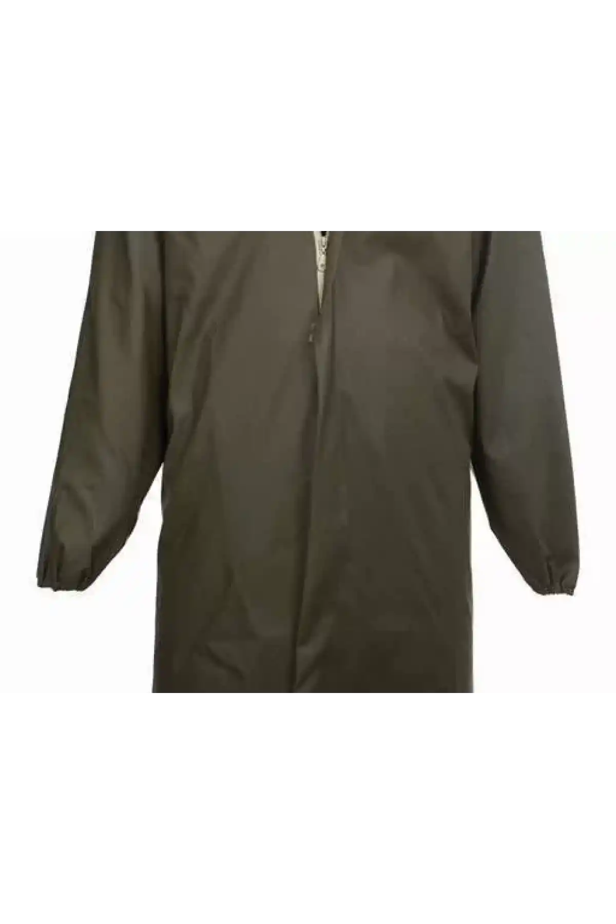 Liman, Avci, Balıkçı, Kurye Kapüşonlu Pardösü Yağmurluk - Haki