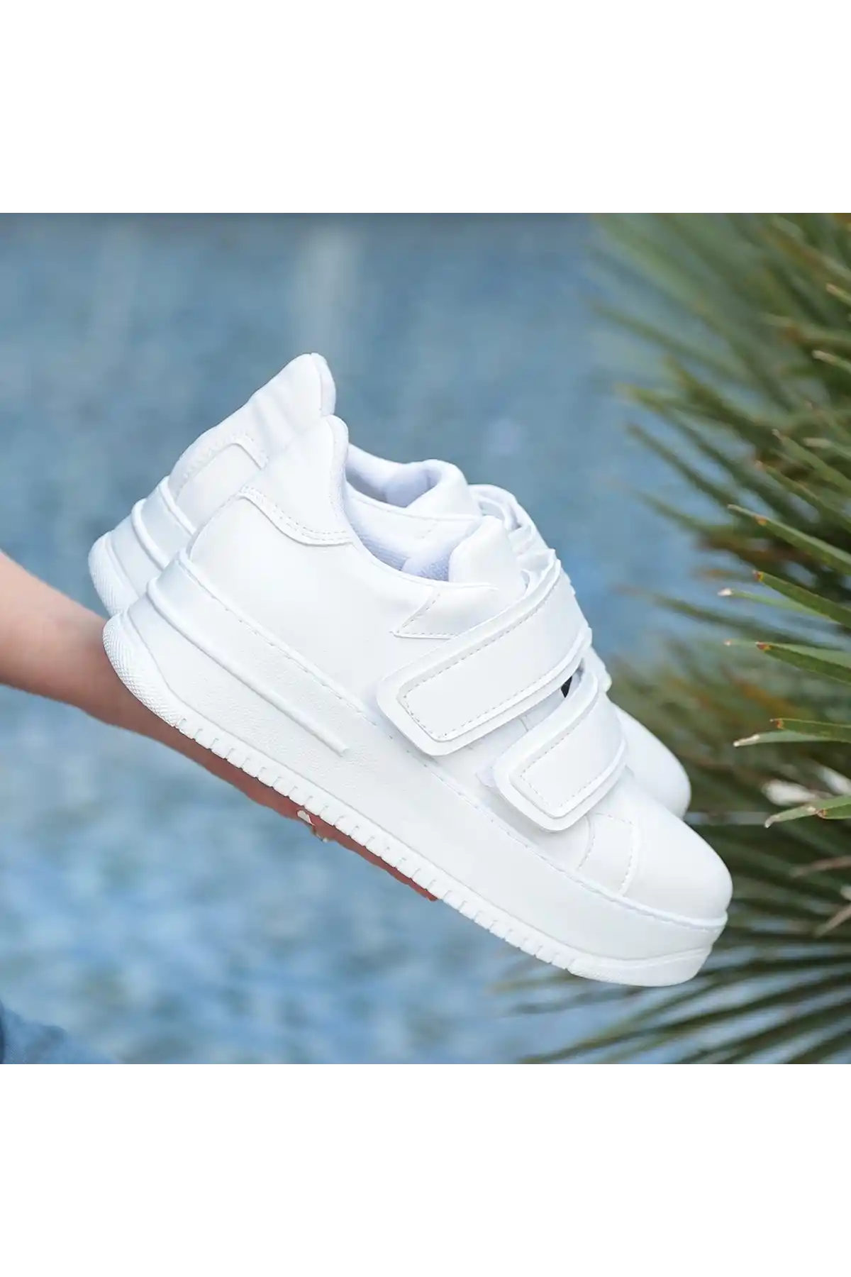 Marx Beyaz Cilt Spor Ayakkabı - GC