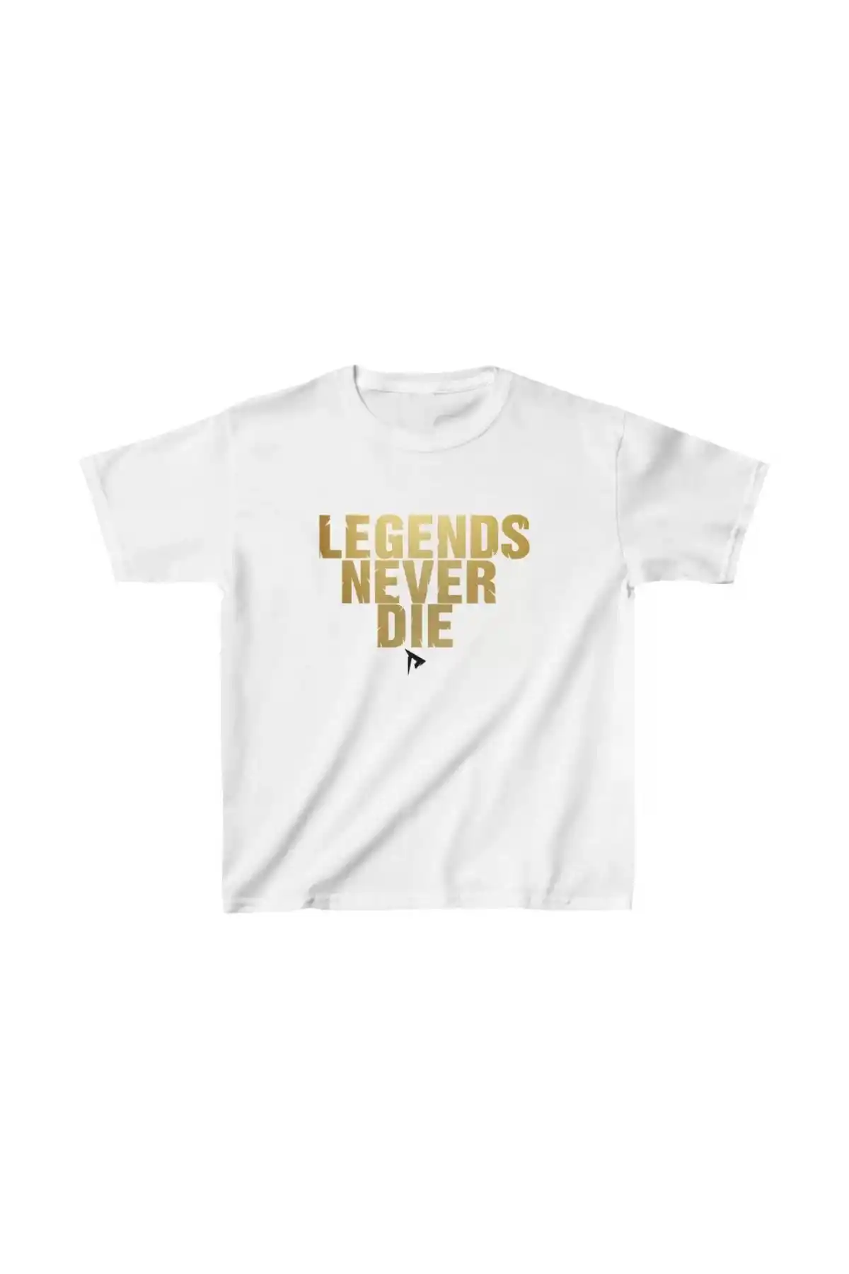 Unisex Çocuk Baskılı T-Shirt - Beyaz