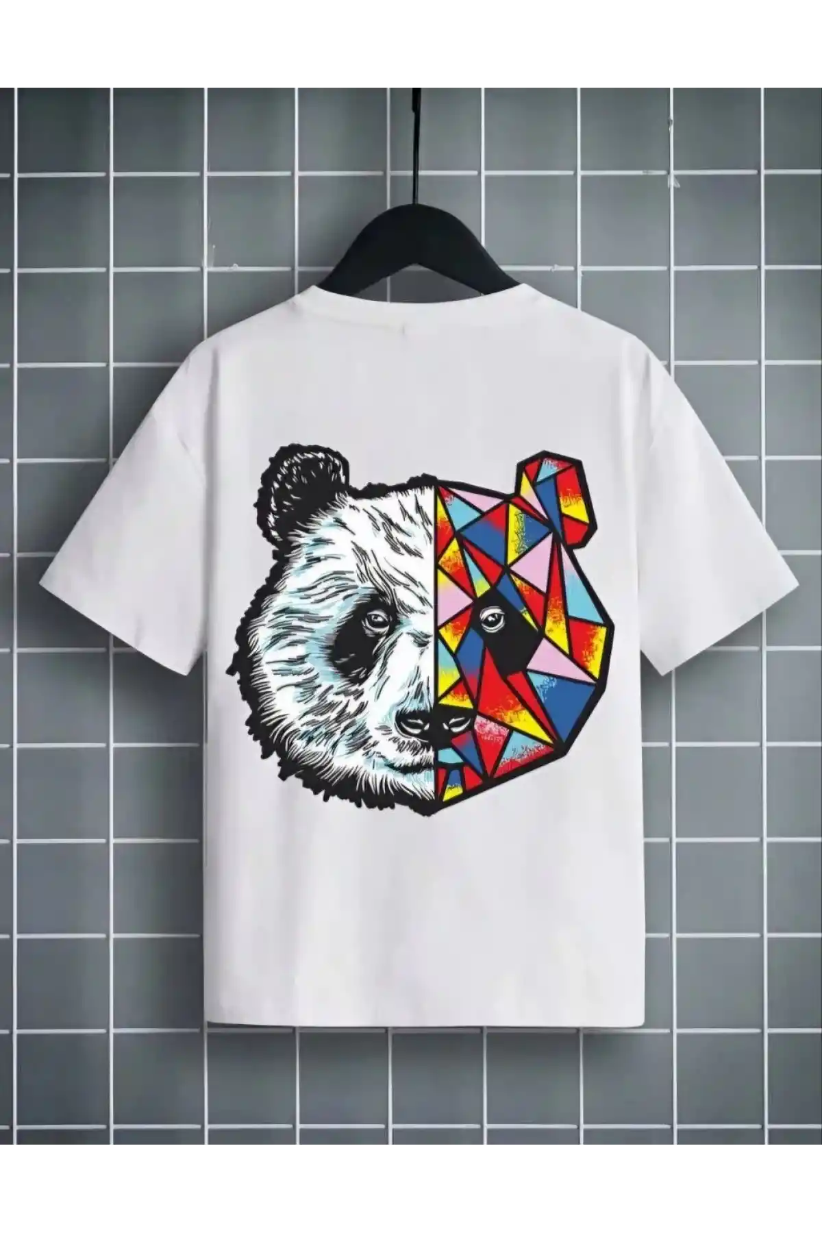 Unisex Çocuk Baskılı T-Shirt - Beyaz