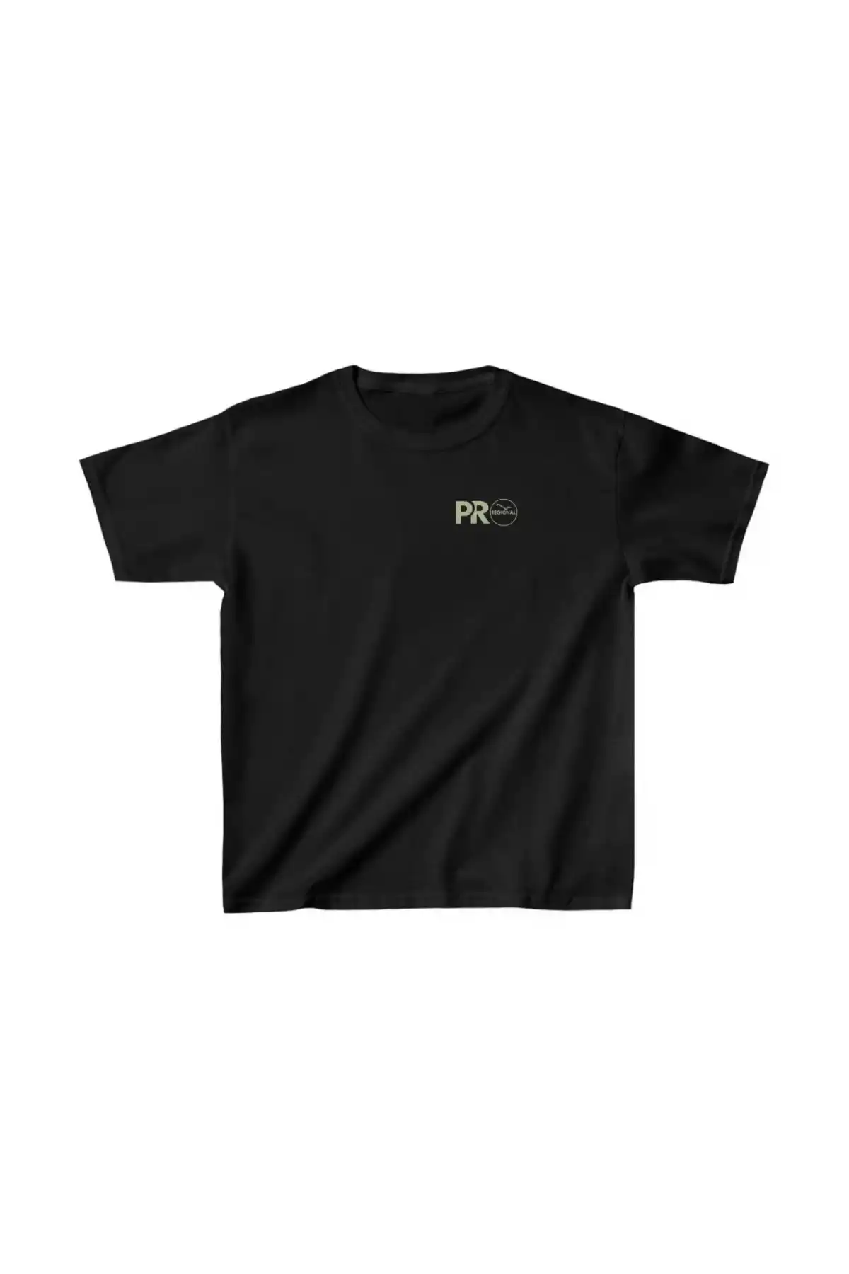 Unisex Çocuk Baskılı T-Shirt - Siyah