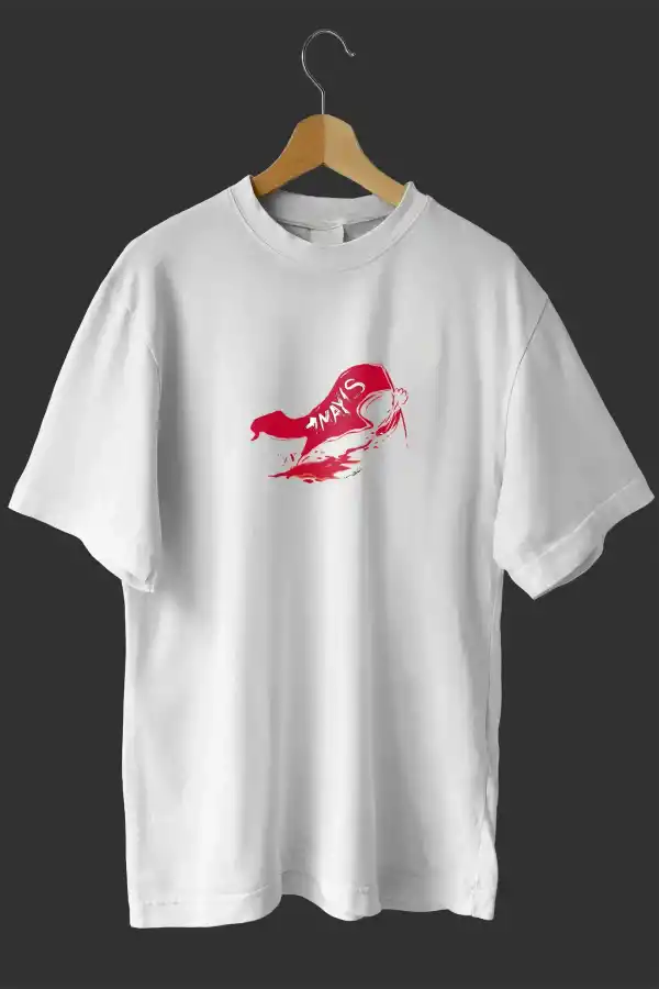 1 Mayıs Emekçilerimiz İçin Tişört Özel Tasarım 1 Mayıs Baskılı T-shirt - Beyaz