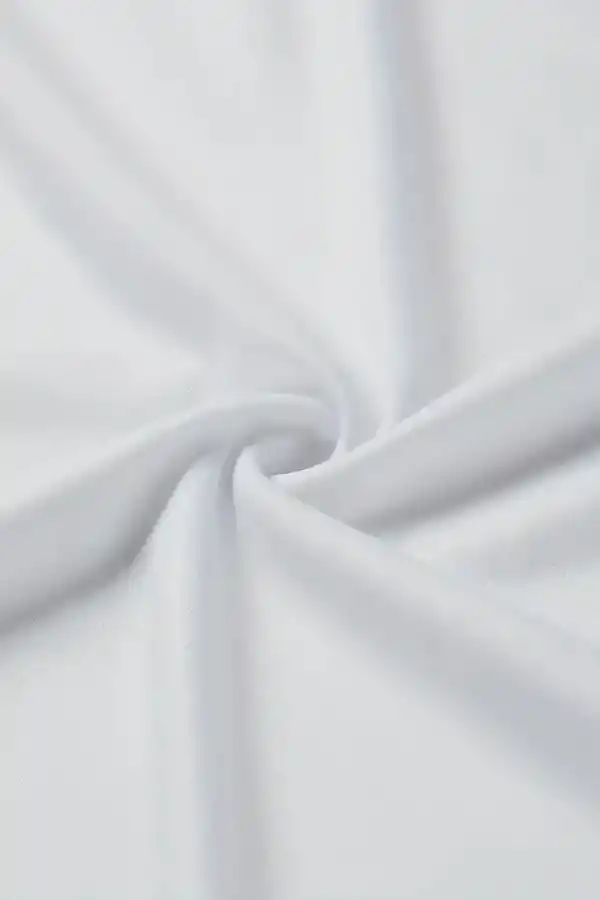 Erkek Baskılı T-Shirt Kısa Kol Bisiklet Yaka Regular Fit Rahat Kalıp Günlük Tişört - Beyaz