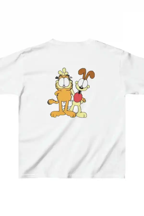 Çocuk Unisex Baskılı T-Shirt - Beyaz