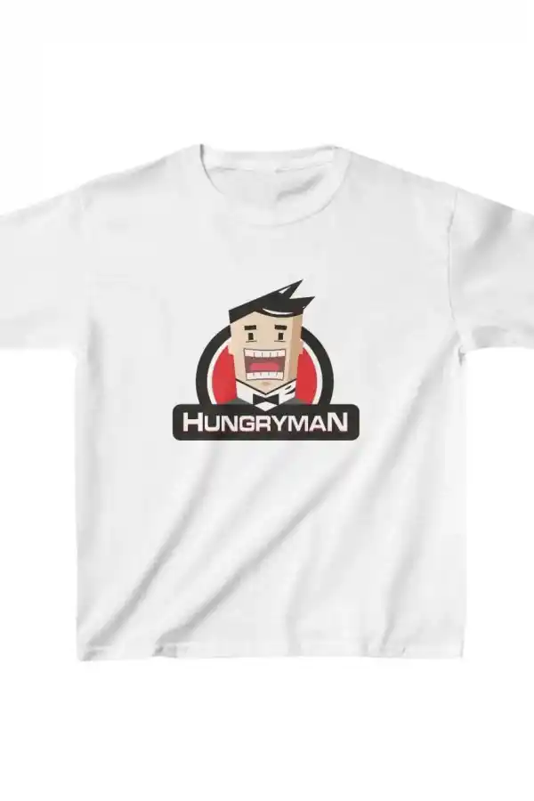 Unisex Çocuk Baskılı T-Shirt - Beyaz