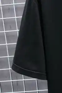 Erkek Tişört FUTRE Baskılı Kısa Kol Bisiklet Yaka T-shirt - Siyah