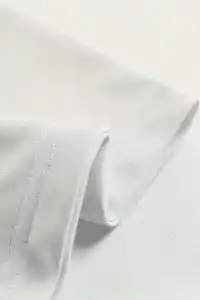 Erkek Tişört Penye Compack Ejder Baskılı Bisiklet Yaka T-shirt - Beyaz