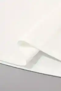 Erkek Sarj %1 Baskılı T-Shirt Kısa Kol Bisiklet Yaka Regular Fit Tişört - Beyaz