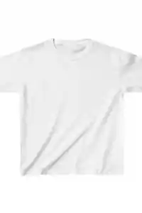Çocuk Unisex Basic T-Shirt - Beyaz
