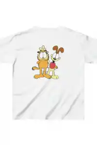 Çocuk Unisex Baskılı T-Shirt - Beyaz