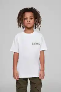 Çocuk Unisex Baskılı T-Shirt - Beyaz