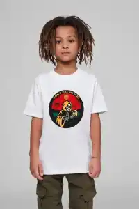 Çocuk Unisex Baskılı T-Shirt - Beyaz