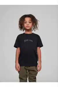 Çocuk Unisex Baskılı T-Shirt - Siyah