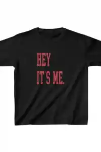 Çocuk Unisex Baskılı T-Shirt - Siyah