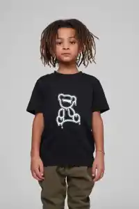 Çocuk Unisex Baskılı T-Shirt - Siyah