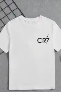 Erkek Çocuk Baskılı T-Shirt - Beyaz