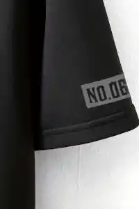 Erkek Baskılı T-Shirt Kısa Kol Bisiklet Yaka Regular Fit Yazlık Tişört - Siyah
