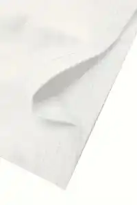 ERKEK T-Shirt  No Risk No Story Baskılı Bisiklet Yaka Tişört - Beyaz