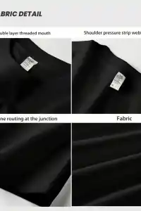 Kadın T-Shirt Bisiklet Yaka Kısa kol Baskılı Tişört - Siyah