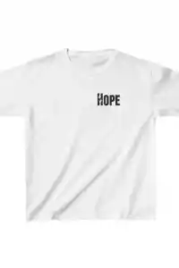 Unisex Çocuk Baskılı T-Shirt - Beyaz