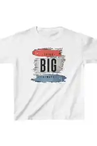 Unisex Çocuk Baskılı T-Shirt - Beyaz