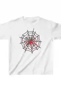 Unisex Çocuk Baskılı T-Shirt - Beyaz