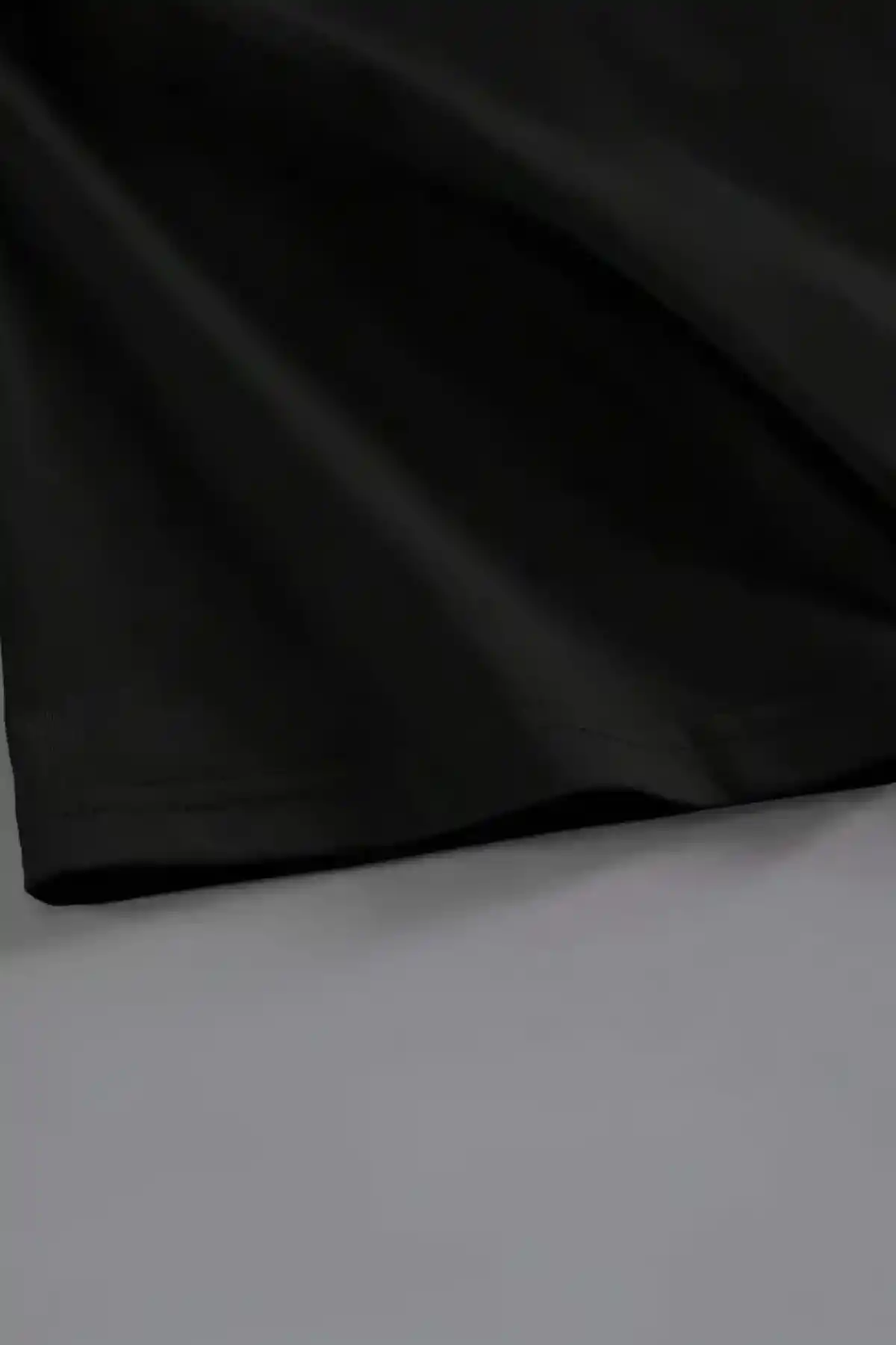 Kadın Penye Compack Baskılı Kahve Desenli Kadın Kısa Kol Yazlık T-shirt - Siyah