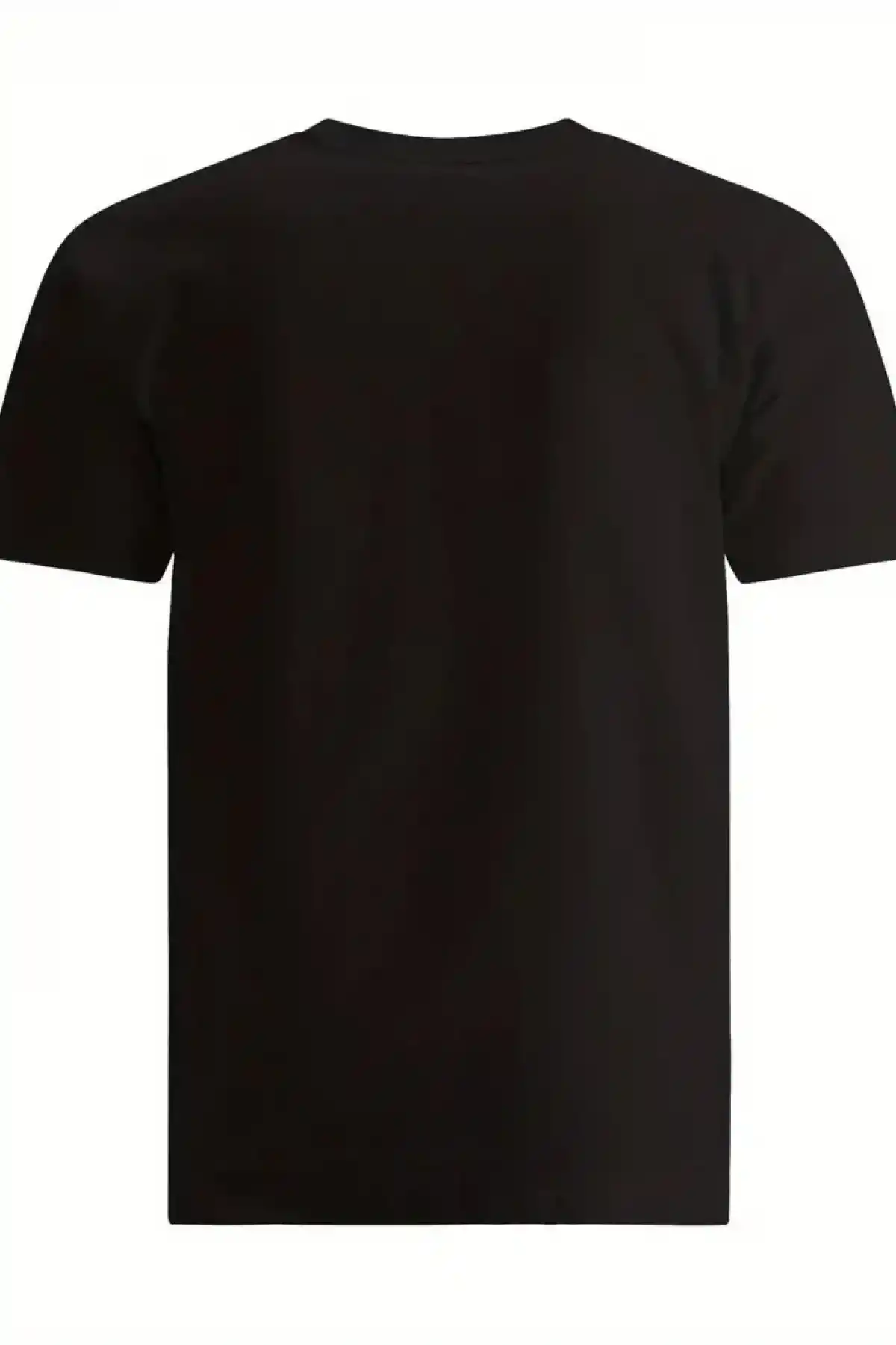 Erkek  Penye  SPACEBALLS Erkek Baskılı  Bisiklet Yaka Kısa Kol Yazlık T-shirt - Siyah