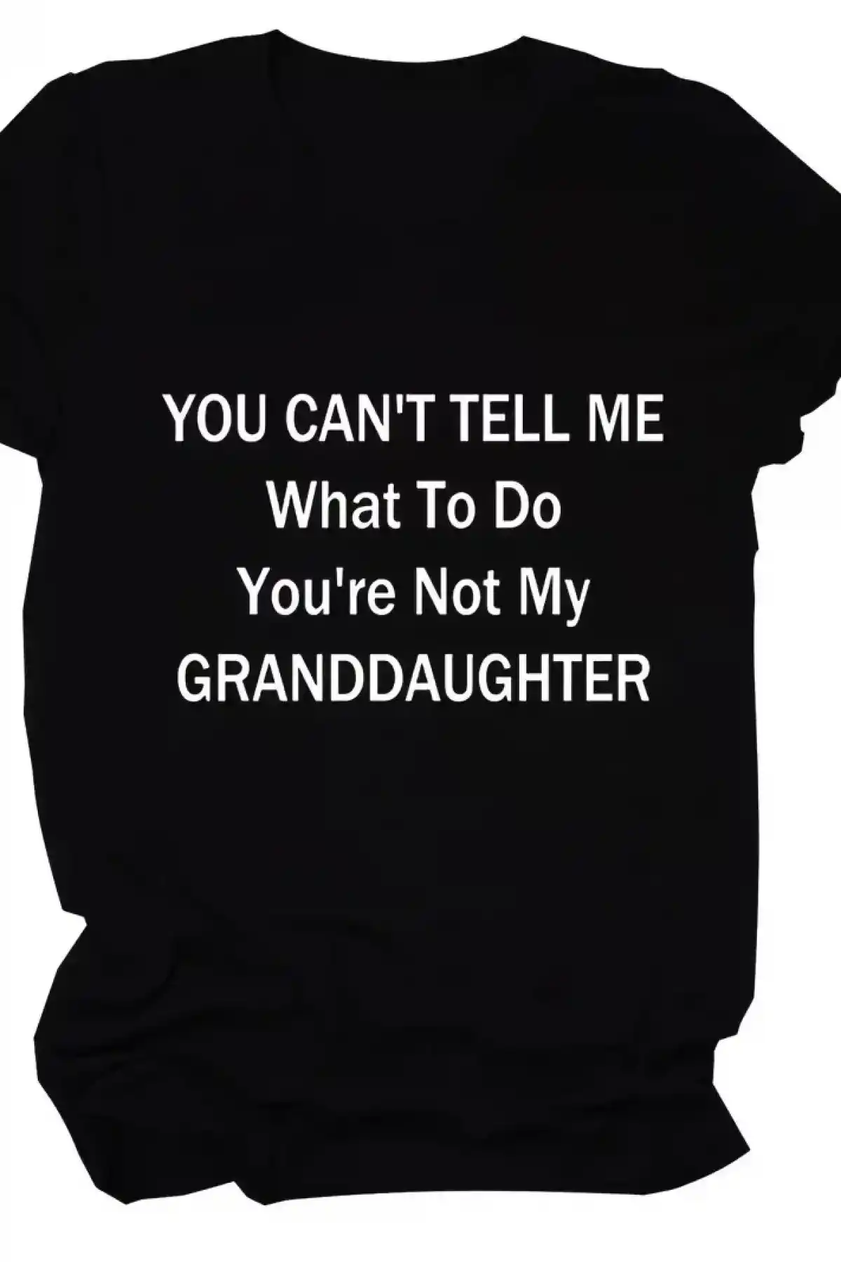 20/1 Penye Compack Baskılı Oversize Kısa Kol Bisiklet Yaka T-shirt - Siyah