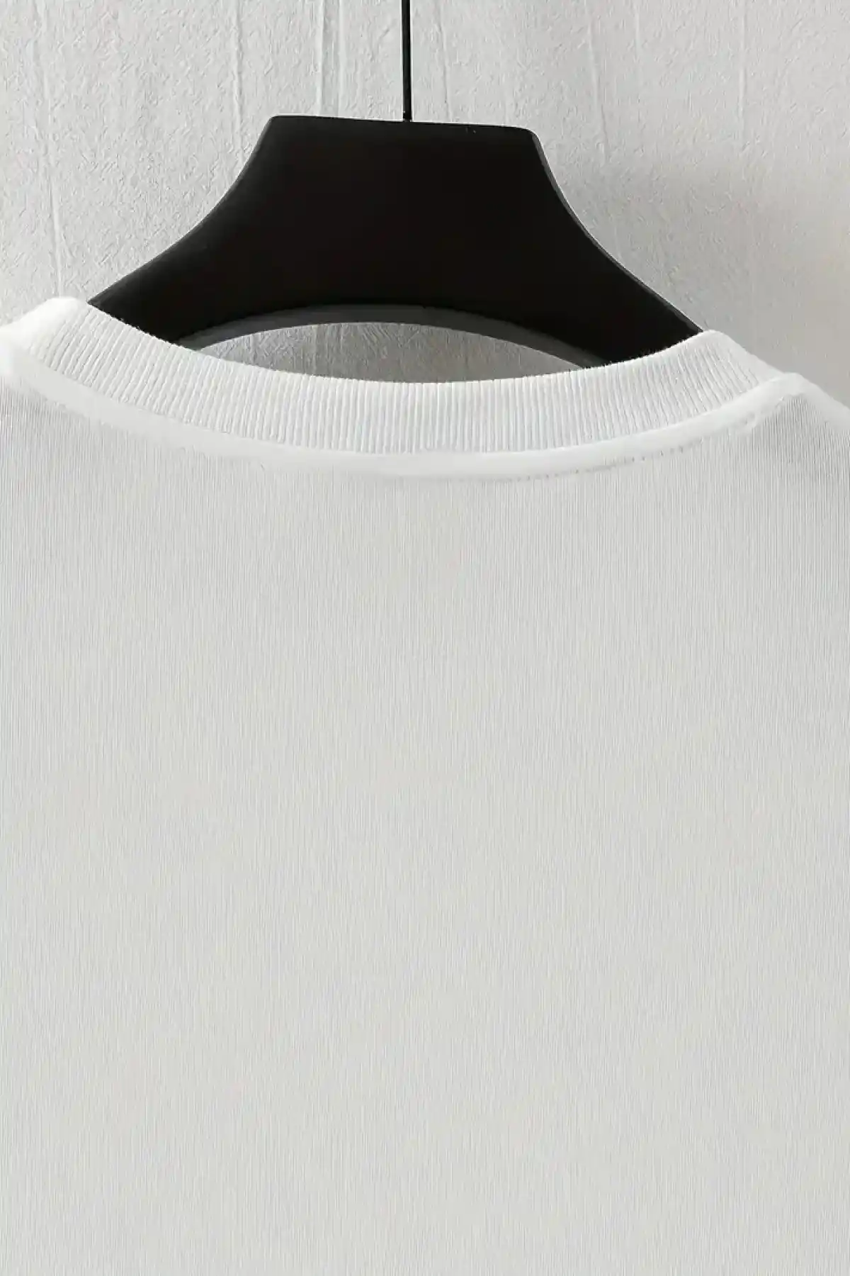 Erkek Anlamlı Söz Baskılı Tişörtü - Beyaz