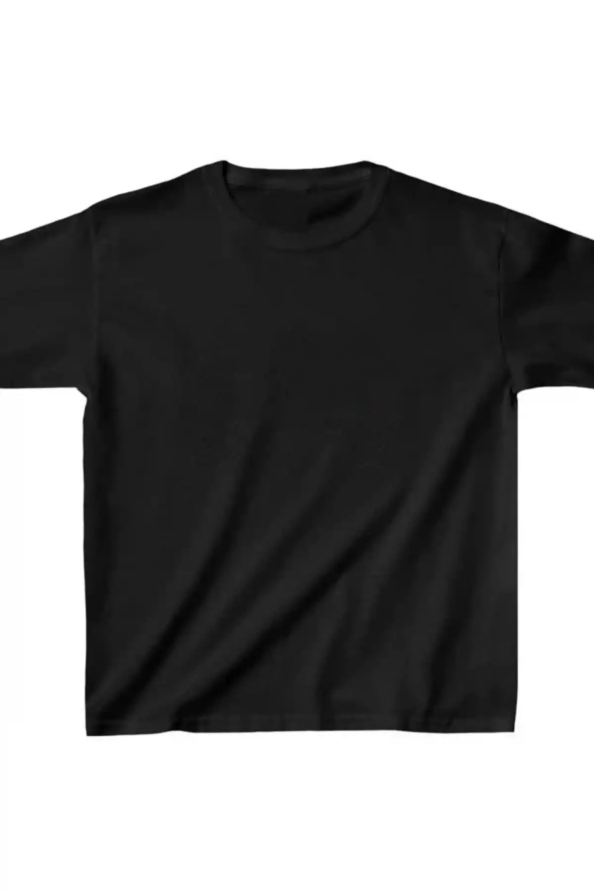 Çocuk Unisex Basic T-Shirt - Siyah