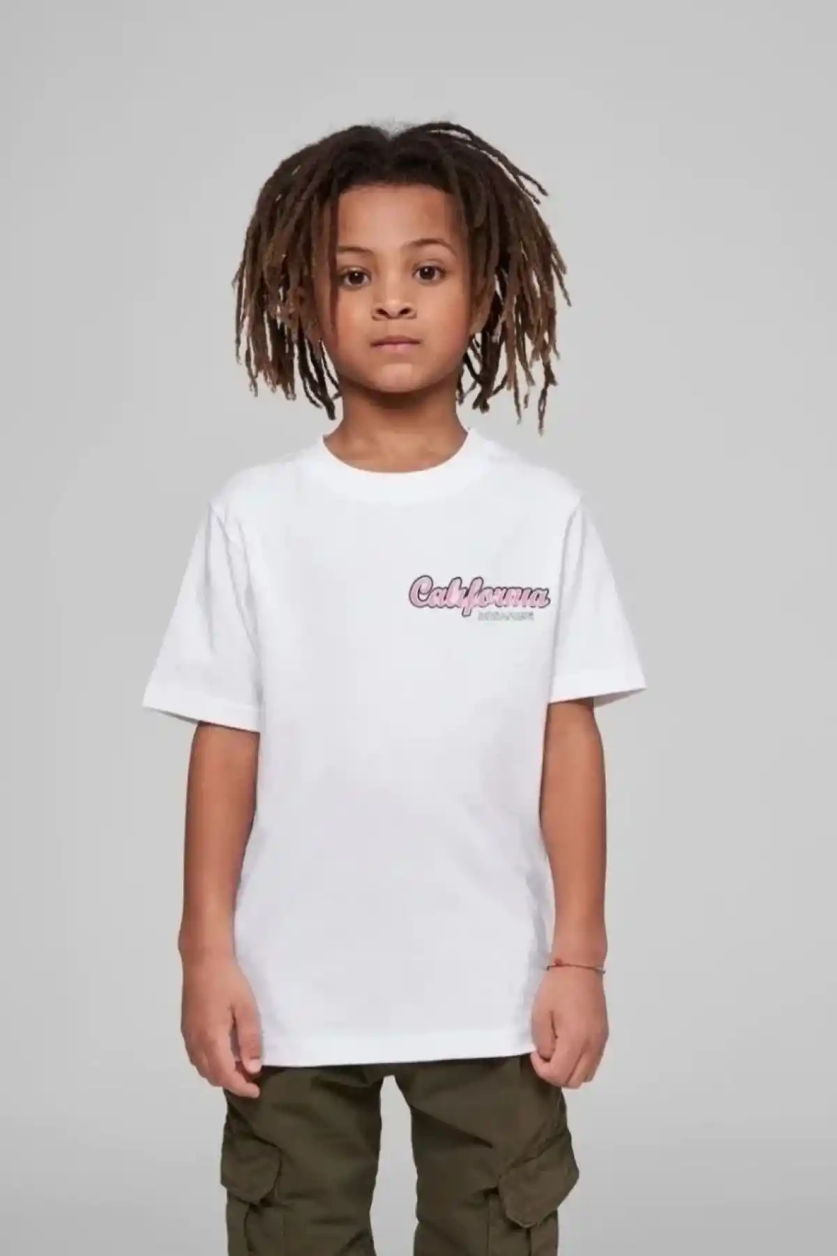 Çocuk Unisex Baskılı T-Shirt - Beyaz