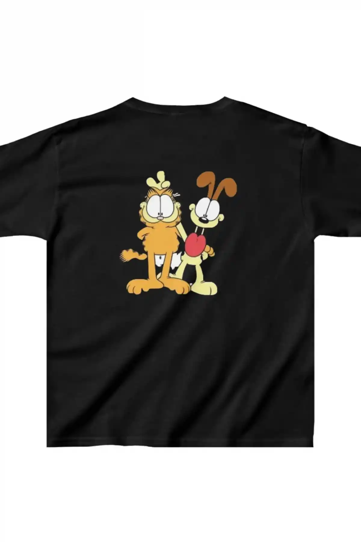 Çocuk Unisex Baskılı T-Shirt - Siyah