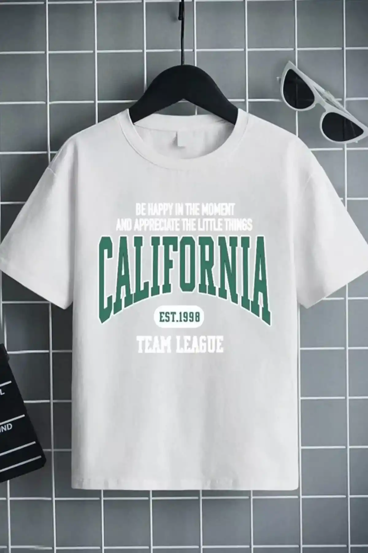 Erkek Çocuk Baskılı T-Shirt - Gri