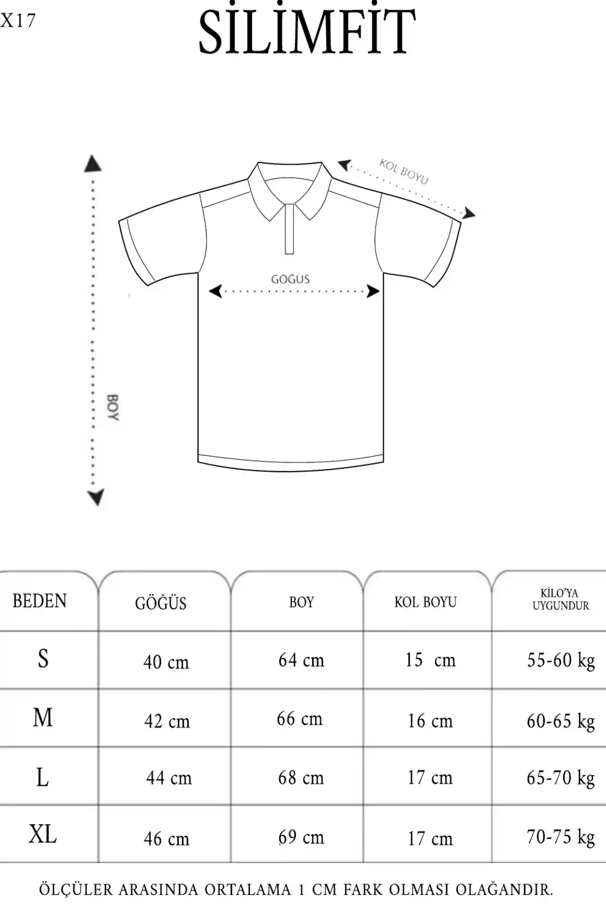 Erkek Yakalı Slim Fit Dokuma T-Shirt - Beyaz