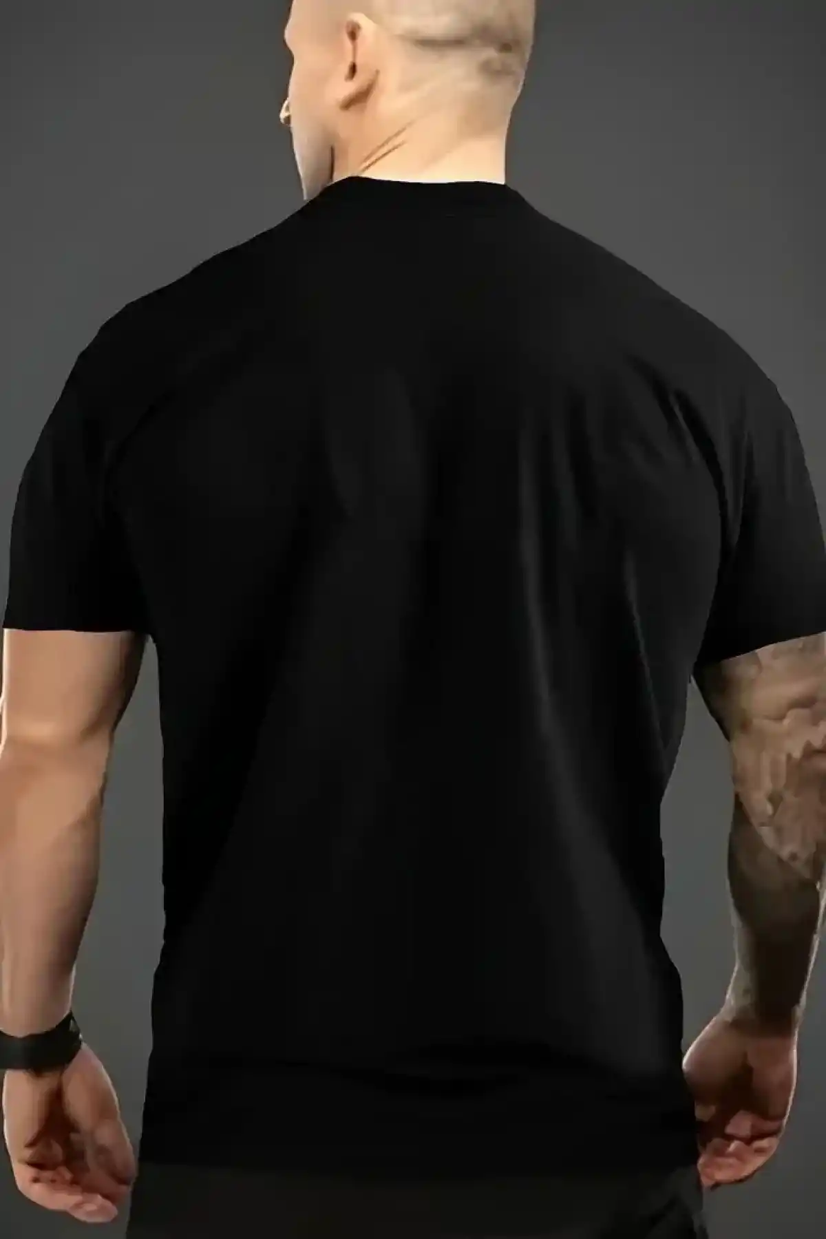 Erkekler İçin Tişörtler Komik Multitasker Baskılı Tişört Yaz İlkbahar Sonbahar - Siyah